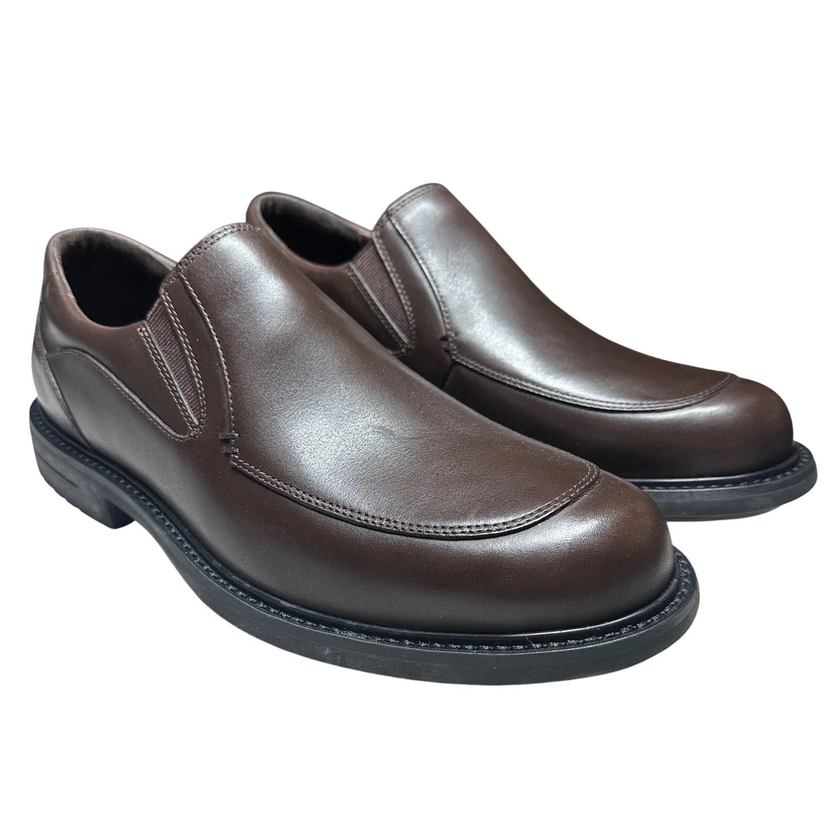 Red Wing Dunoon Mens Size 7.5D Leather Casual Work Lace Up Loafers Cushioned Solid Red Wing Shoes Casual Shoes for Men for sale  main image 2