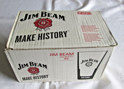 Jim Beam Longdrink Gläser 6 Stück Neu und in OVP siehe auch Fotos