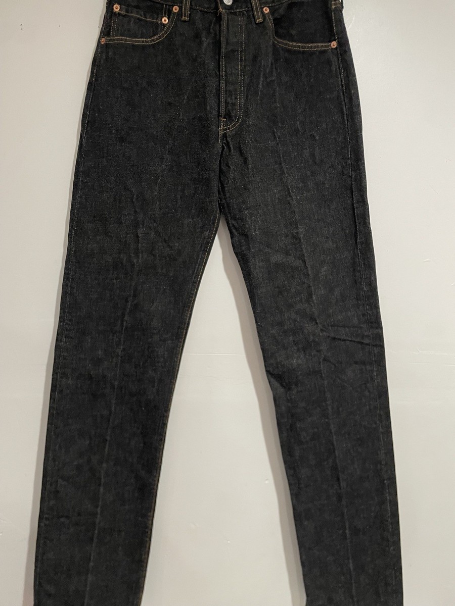 Vintage Levi's 501 32x34 80s 90s Black Jeans Deadstock XX NWT USA