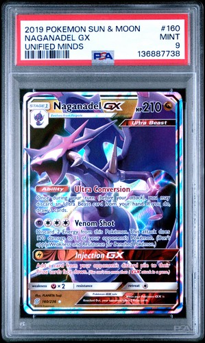 Naganadel-GX graded PSA 9 for sale on eBay