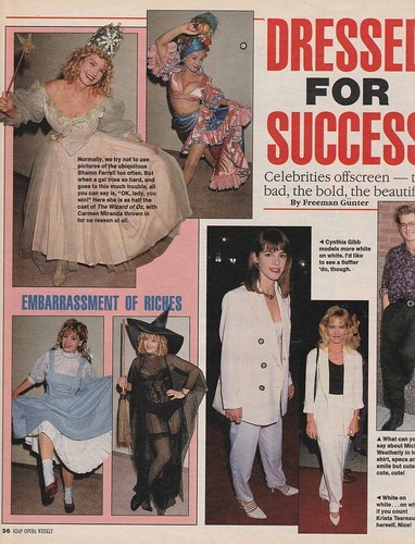 Soap Opera Weekly Nov 3, 1992 RONN MOSS-DRAKE HOGESTYN-NANCY GRAHN-JOSEPH BREEN - Picture 2 of 3