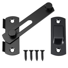 4-Inch 90-Degree Flip-Style Gate Latches, Heavy Duty SUS304 Stainless Steel M...