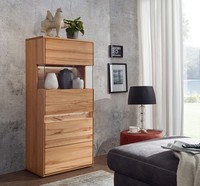 Highboard Rechts 63X152Cm Massivholz Buche Kernbuche GeöLt Neu Ovp!!!