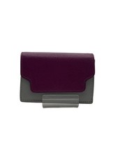 MARNI PFMOW02U23 Folded Wallet Tri-fold Leather Multi Color Women's Used