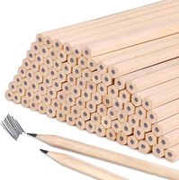 Holzbleistifte, Hb Bleistifte, Bleistifte Set, 100 StüCk Sechseckige Holzblei...