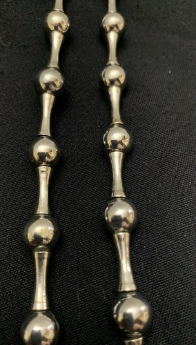 Vtg. Estee Lauder 1973 Moonsilver Perfume Pendant Necklace Silvertone - Picture 10 of 11