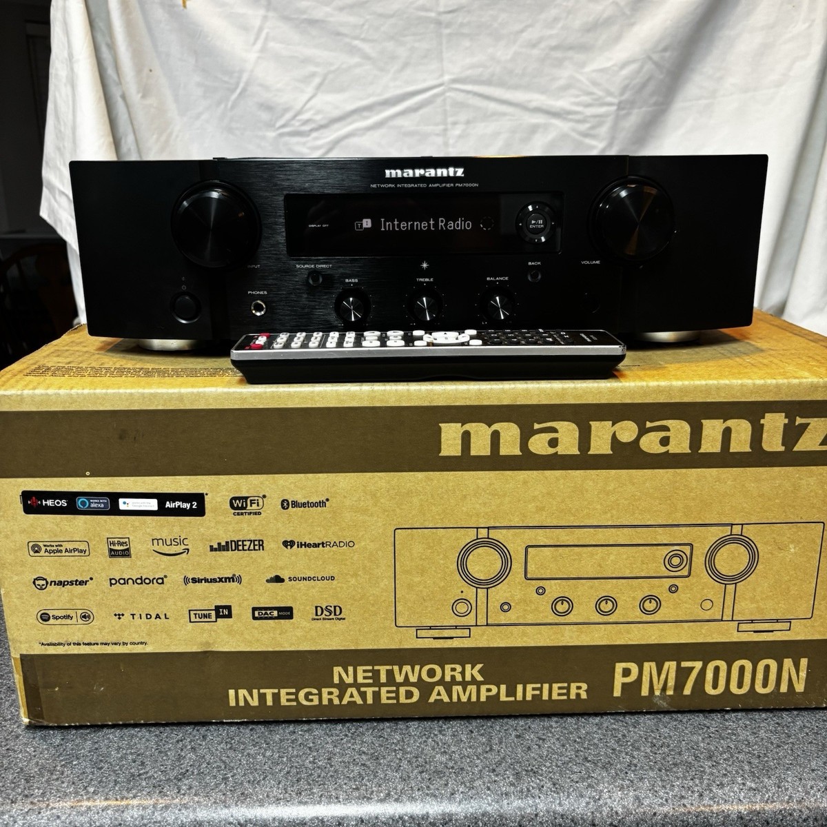 Marantz PM7000N Integrated Stereo Amplifier with HEOS | eBay