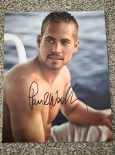 PAUL WALKER 8 x10" handsigniertes handsigniertes Foto 768