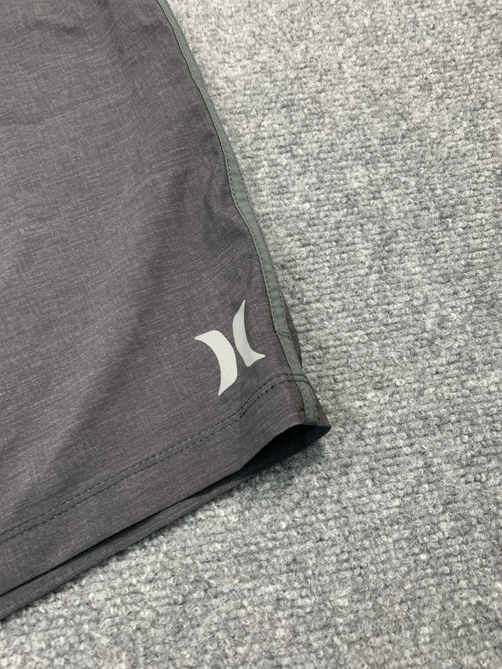 Pantalones Cortos Hurley Phantom Para Hombre 42 Gris Bandera EE. UU. Playa Natación Foto 4 de 4