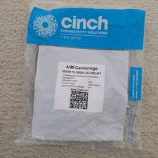 Cinch AIM- Cambridge DB25M to DB25F Cable, 6 ft long, 25 connectors,  30-9506MF
