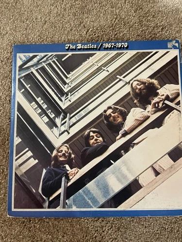 The Beatles 1967-1970 Double LP 12" Vinyl Record 33 RPM Cardboard Sleeve