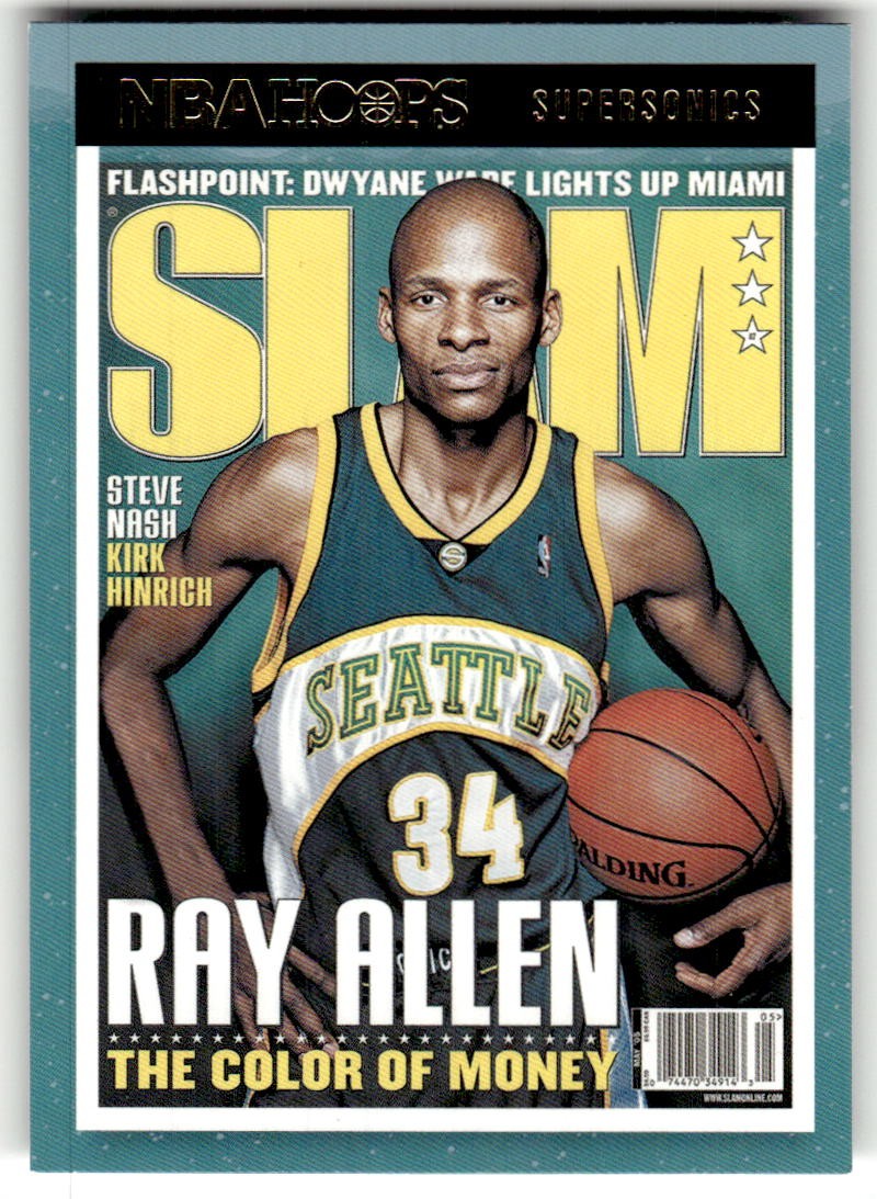 2021-22 Hoops Ray Allen Slam #SLAM 87