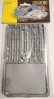 FALLER N Scale  272540 GEHWEGPLATTEN SET