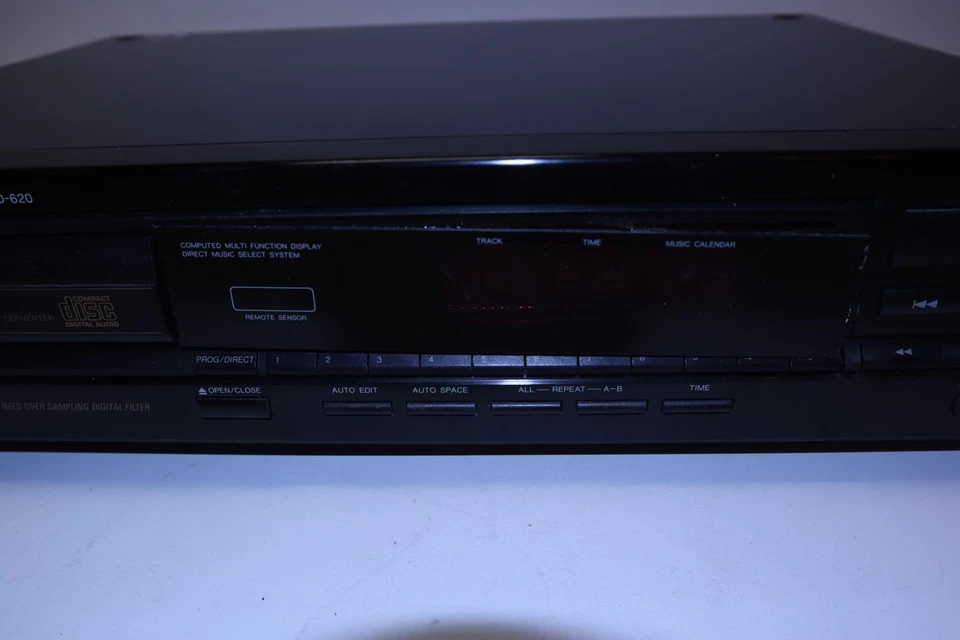 Denon DCD-620 Vintage Audiophile Single CD Player Tested Working NO Remote - Image 3 of 4