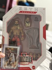 WWE SETH ROLLINS ULTIMATE EDITION W/ x FRACTOR WWE TOPPS CHROME TRADING CARD
