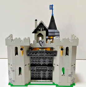 GENUINE LEGO SET 6074 BLACK FALCONS CASTLE UNBOXED WITHOUT INSTRUCTIONS
