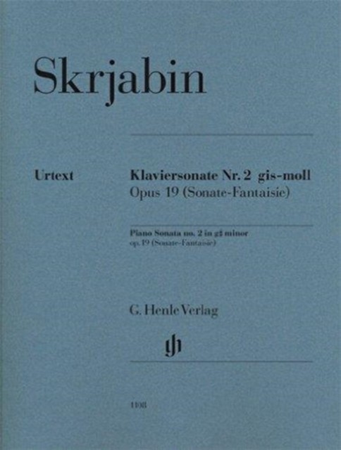 Piano Sonata no. 2 - Sonate-Fantaisie - G sharp minor - piano - ( HN 1108 ) - Image 3