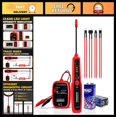 Wire Tracer Circuit Breaker Finder Tool | DC 6-42V Automotive Wire Locator & Fau