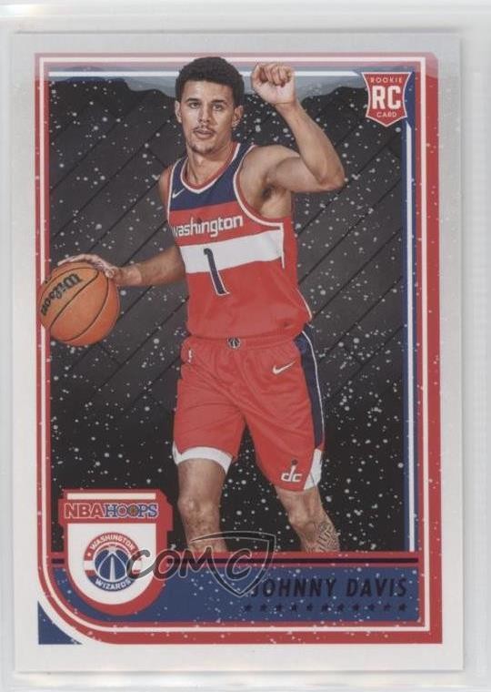 2022-23 Panini NBA Hoops Rookies Purple Winter Johnny Davis #240 11ye