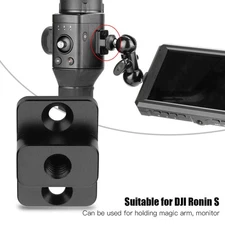 Stabilizer Mount Plate With Fittings Monitor Holder For Ronin S Alloy Black Fit