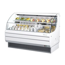 Turbo Air TOM60LWN 63 in White LowProfile OpenDisplay Merchandiser