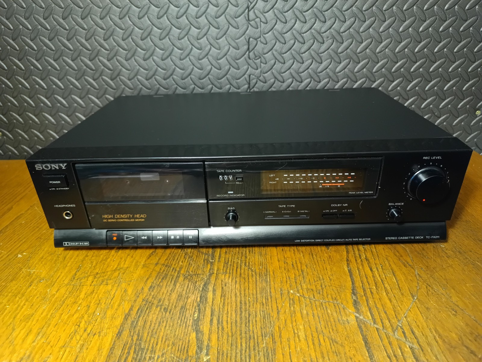 SonyTC-FX211StereoCassetteDeckHiFiSeparateUNTESTEDSPARES/REPAIRPROJECT