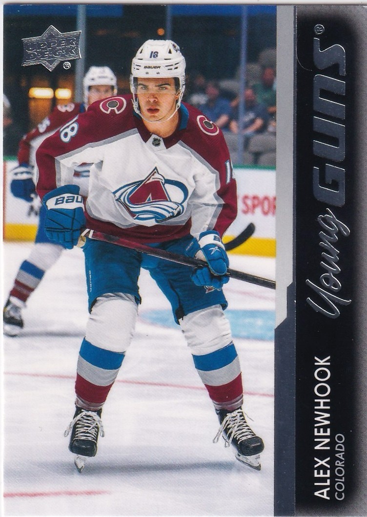 2021-22 Upper Deck Series 2 - Young Guns Alex Newhook #461 (RC)