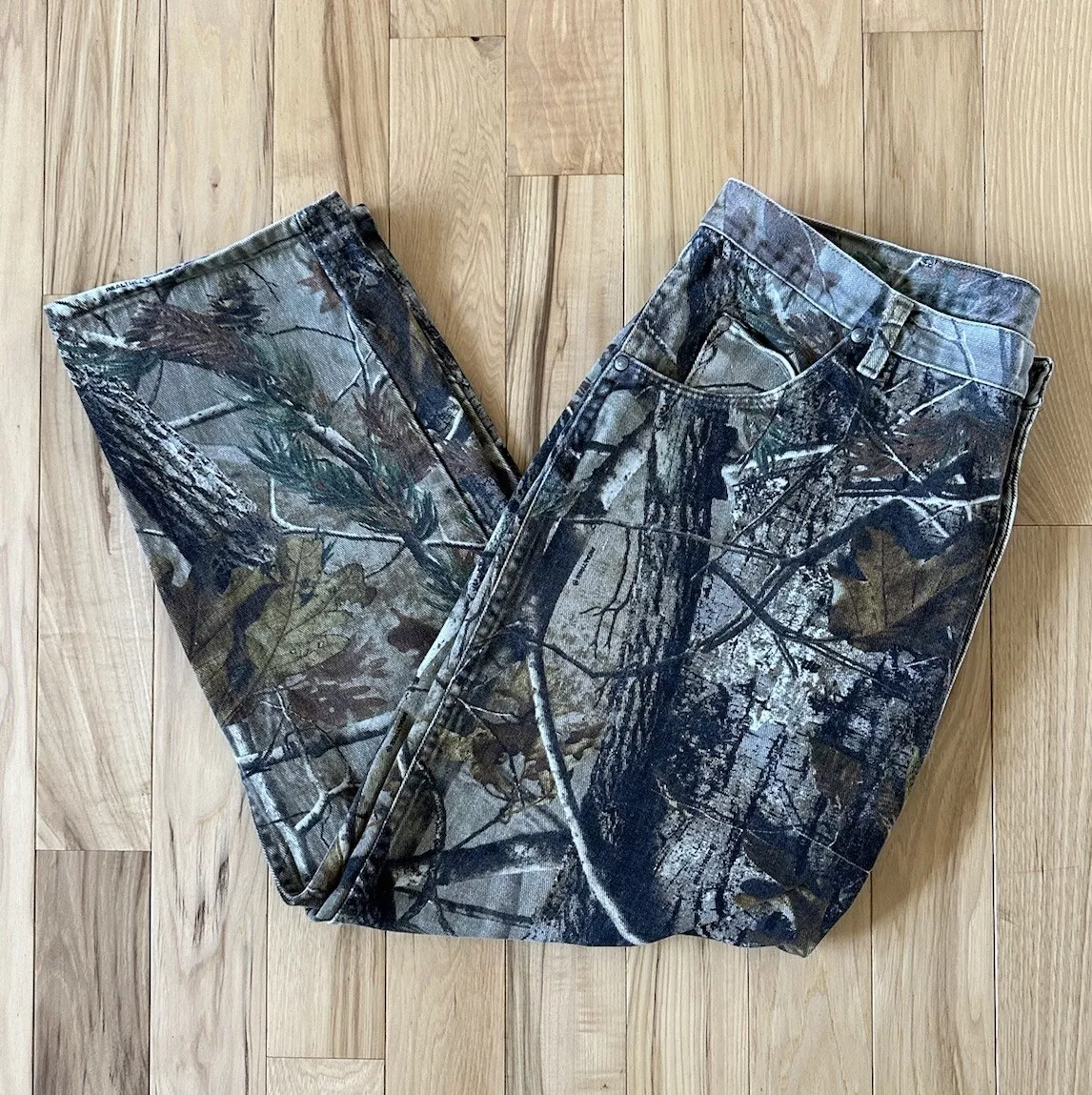 Pantalon de chasse camouflage homme Wrangler Pro Gear Realtree 42x32 camouflage