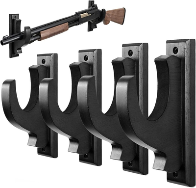 Hold Up Displays - Heavy Duty Rifle Shotgun Hooks With Cable Lock Holes ...