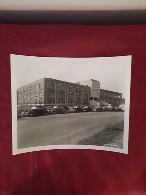 Goodyear Research Laboratory Akron, Ohio 8x10 Photo Constuction 1940's  #2