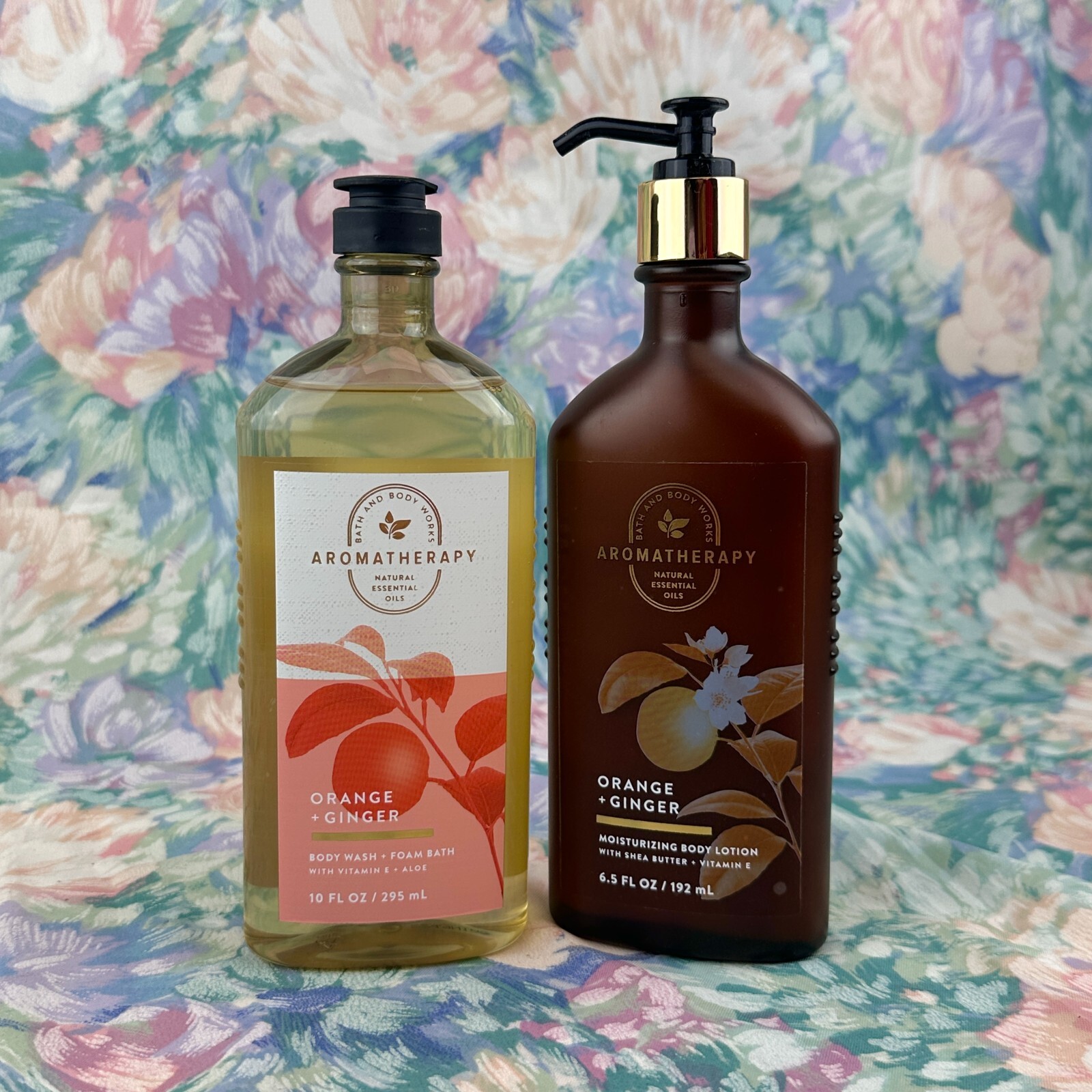 NEW Bath & Body Works Aromatherapy Orange Ginger Body Lotion and Body