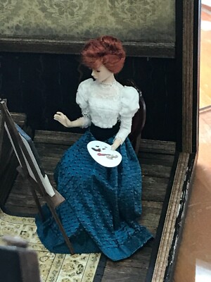 1:12 Dollhouse Art Doll Dressing Easy~Dana BURTON ~ MAUREEN ~ Tutorial ...