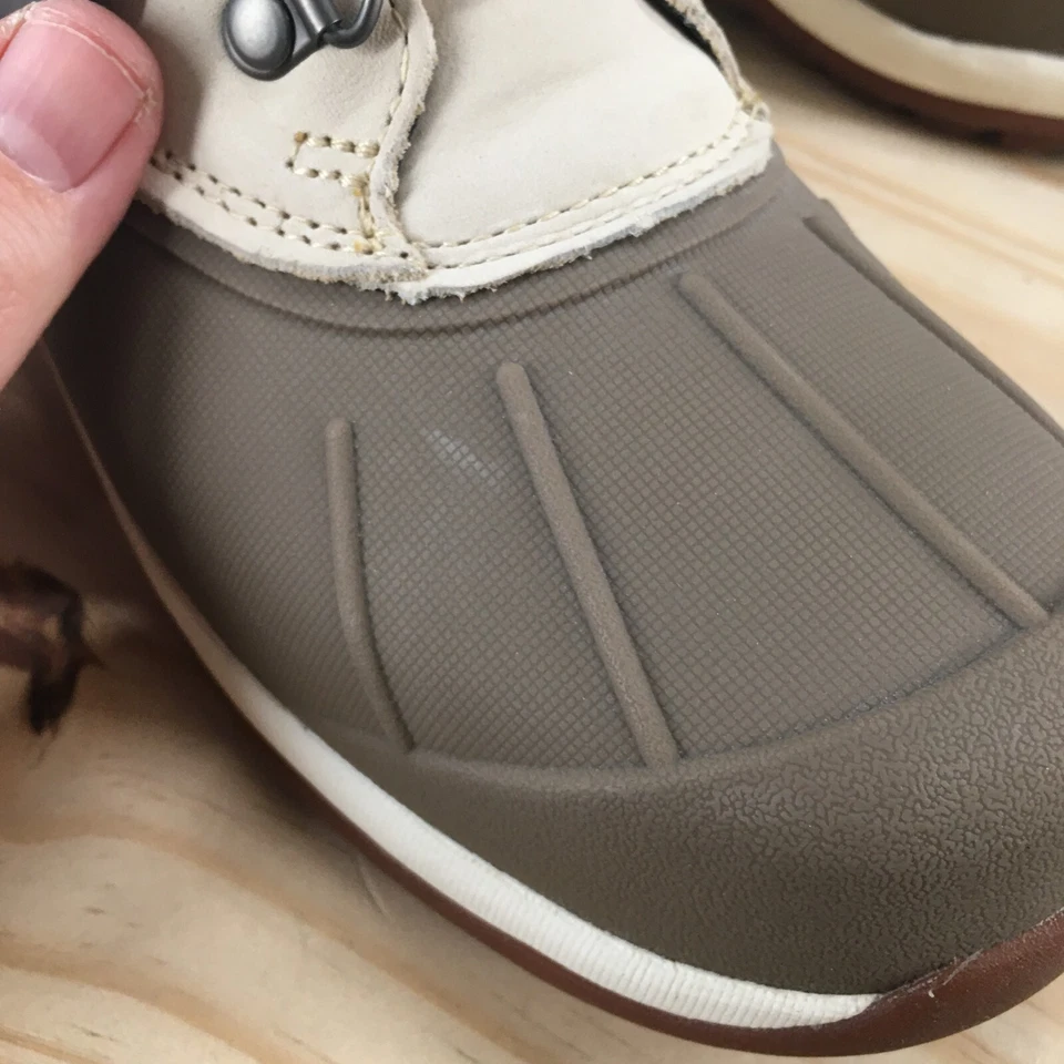 NUEVAS Botas Wolverine para Mujer 7.5 W Frost WP Bota de Nieve Aislada Cuero Beige Foto 4 de 4