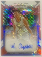 NIC CLAXTON RC 2019-20 Prizm Draft Picks Red White & Blue /99 Auto NETS