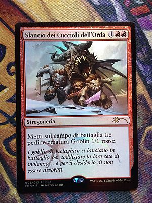 Hordeling Outburst - FNM PROMO Italian - MTG Magic (NM)
