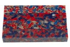 Golden Flag Acrylic Pen Blank 3/4"x3/4"x3" BTWPBM1023SHORT3 1 pc 