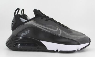 Nike Air Max 2090 Men's Sizes Black White Wolf Gray Running Shoes