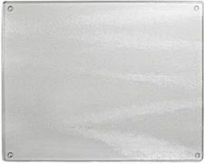 Glass Cutting Board Or Counter Saver, 12 x 15 Inches