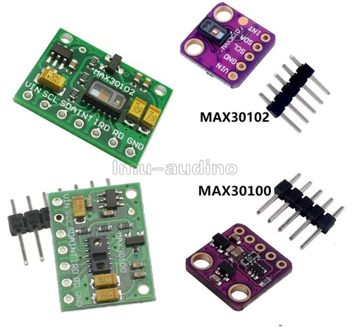 MAX30102/MAX30100 Heart Rate Breakout Sensor Blood Oxygen Transducer for Arduino