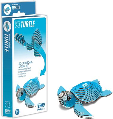 EUGY Schildkröte 3D Basteln Karton Modellbausatz #038
