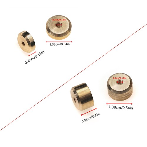 4 PCS Brass Chassis Weight Balancer Counterweight Replacement For HS VA - Picture 7 of 12