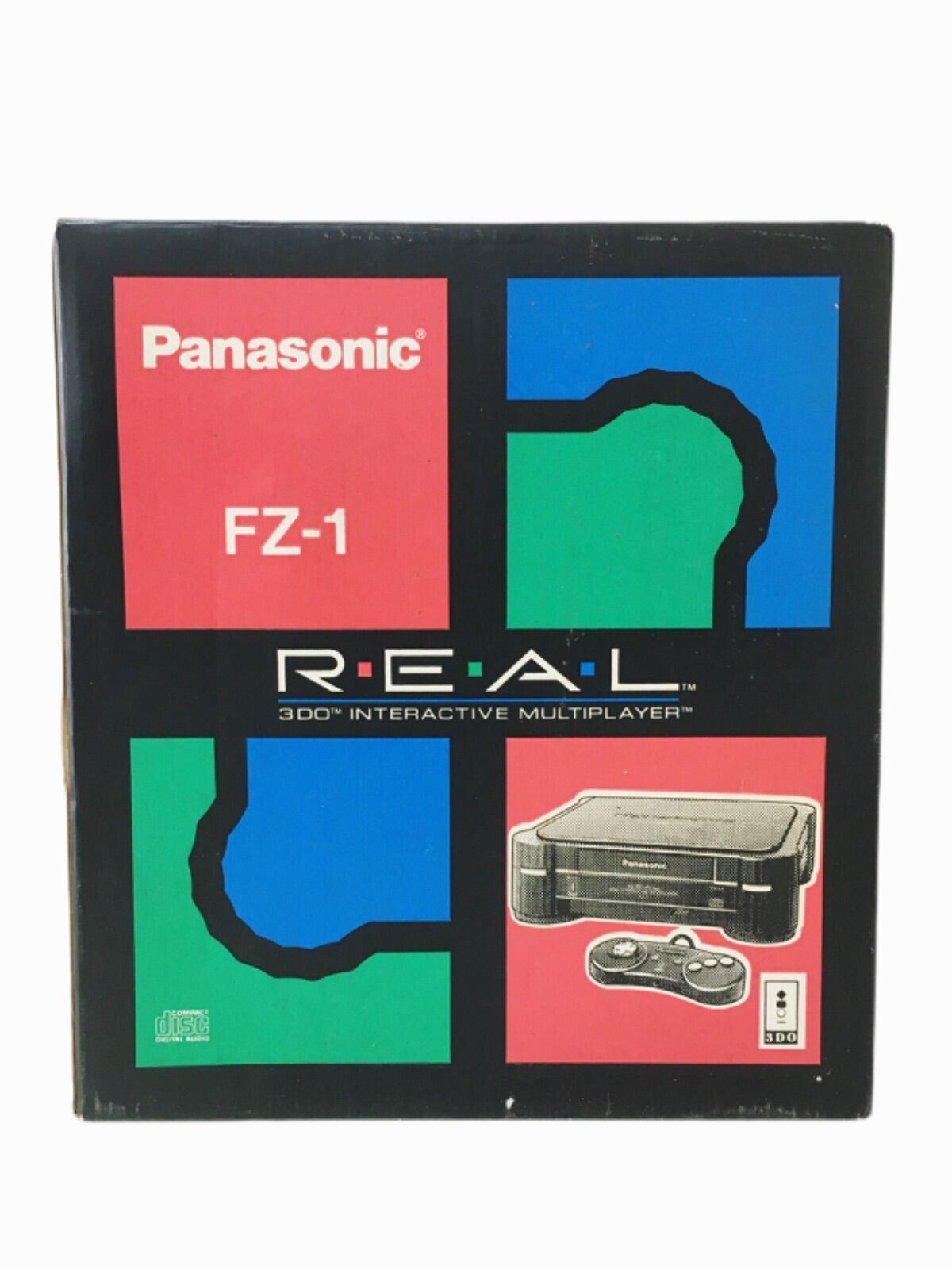 Panasonic 3DO REAL FZ-1 Console System Tested W/ Controller, Box 