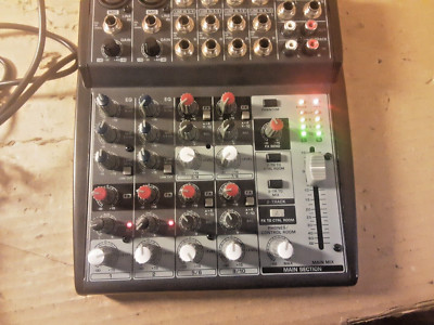 Behringer XENYX 1002 Mixer mit Netzteil, nur auf Strom getestet, Teile/Reparatur