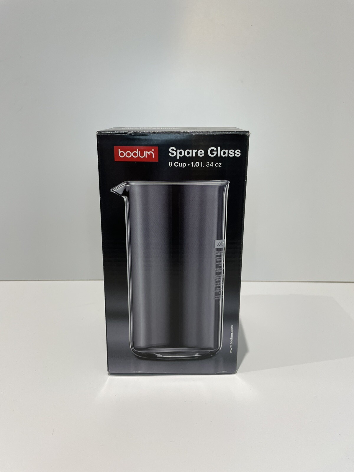 BODUM 1508-10 8 Cup 1l Spare Beaker for 