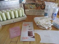 VTG 1970 Clairol Kindness Custom Care K-320 Hair Setter Hot Rollers EUC w/Soluti