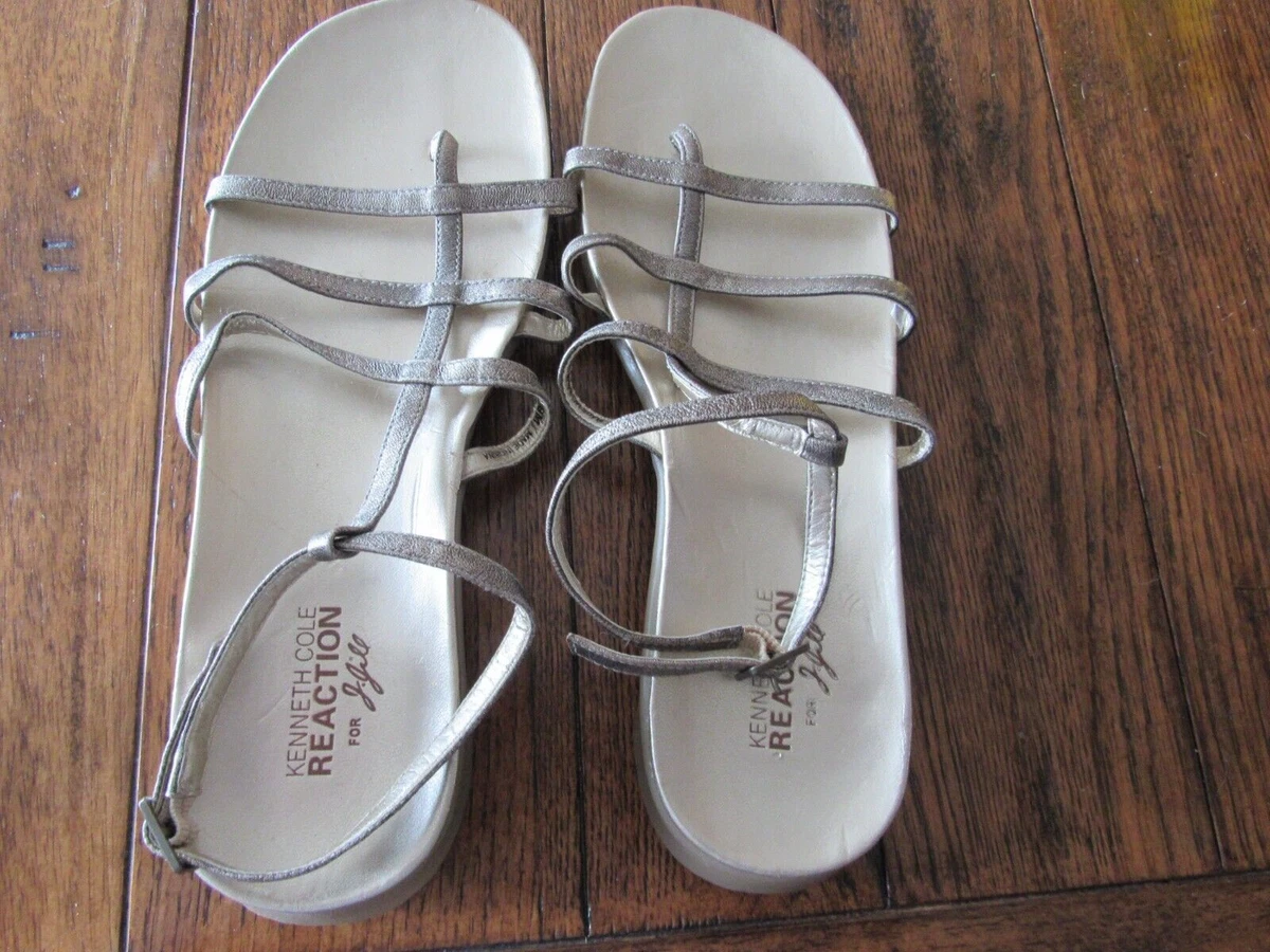 NEW Kenneth Cole Reaction for J. Jill Ciao Mein Strappy Sandals Women s Size 8
