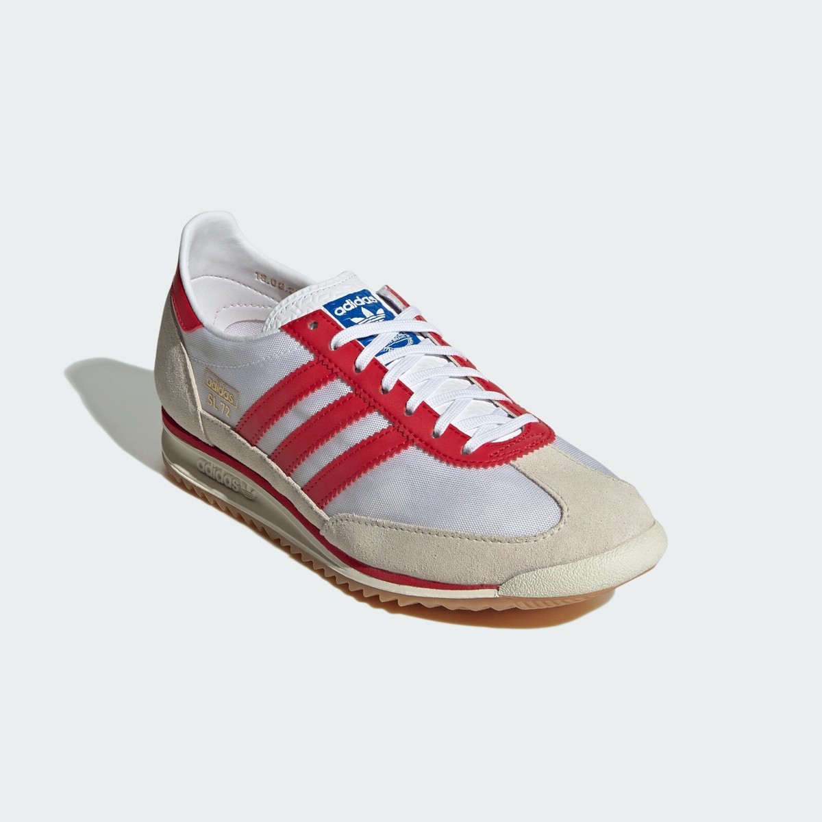 スニーカー ADIDAS SL 72 OG JP5277 4FK1650 Adidas SL 72 OG - Cloud White Red / JP5277 / Mens Shoes