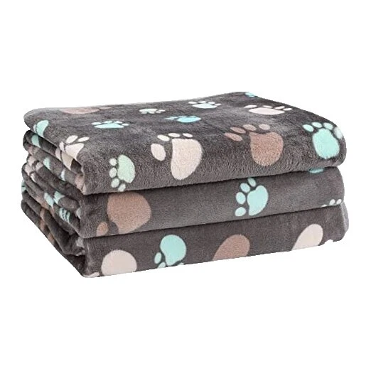 Cotton Blend Animal Print Blankets & Throws