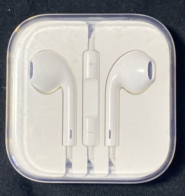 APPLE | NEW Earbuds White Wired 3.5MM Jack Authentic In Open Box