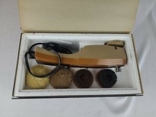 Vintage Equality Electric Shoe Polisher Kit- W/ Original Case Style No. 5450